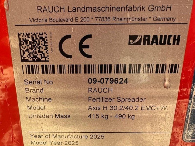 Rauch Düngerstreuer TWS 7000 mit em AXIS-H 30.2EMC+W
