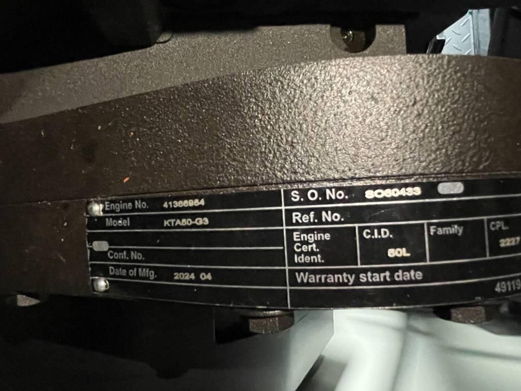 Cummins KTA50-G3 - 1375 kVA Generator - DPX-18819