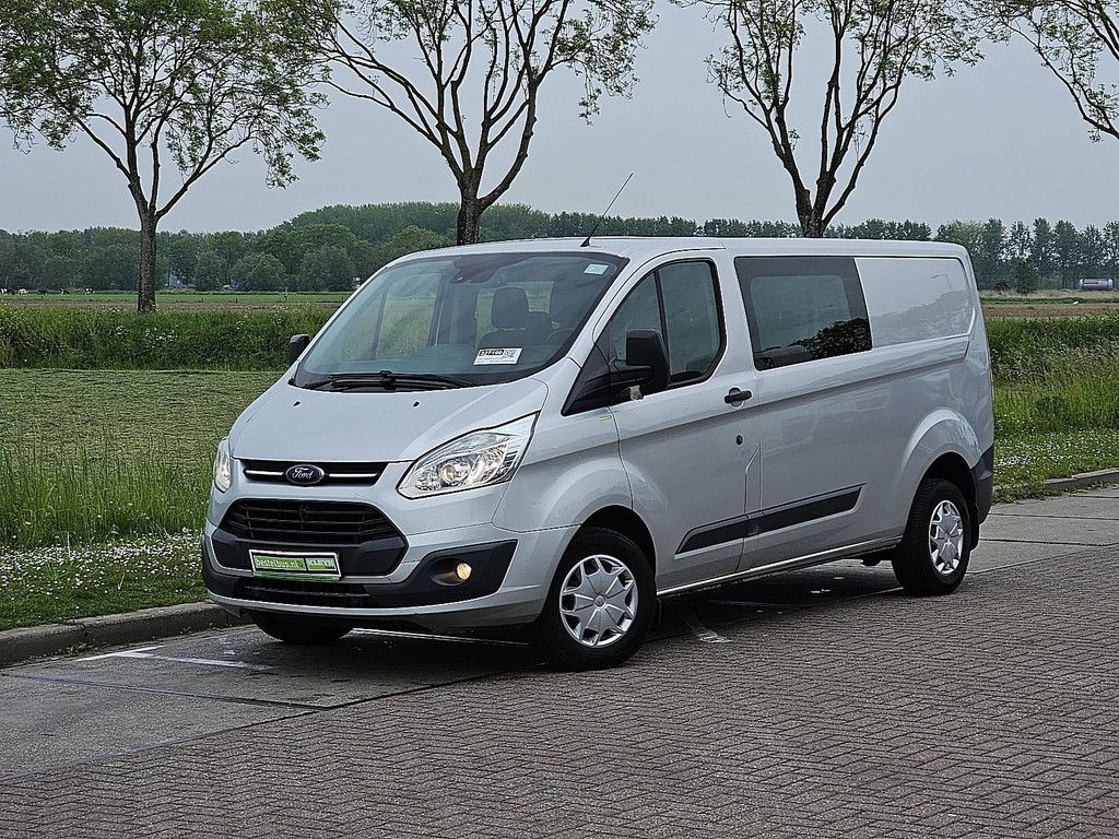 FORD TRANSIT CUSTOM dubbel cabine euro6
