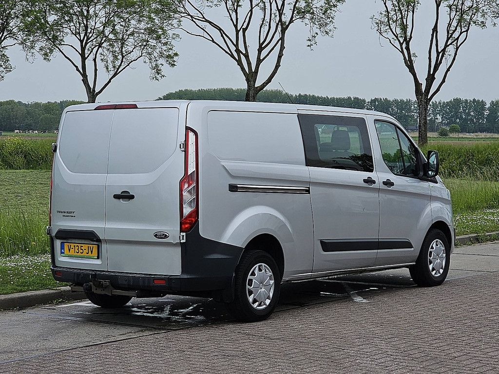 FORD TRANSIT CUSTOM dubbel cabine euro6