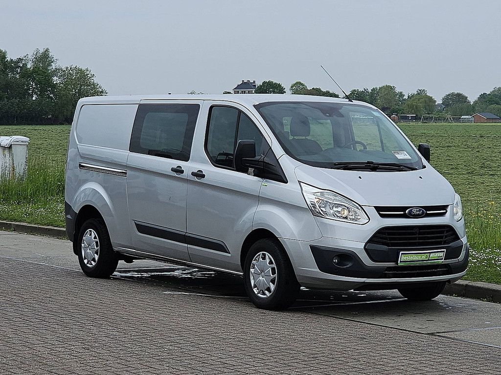 FORD TRANSIT CUSTOM dubbel cabine euro6