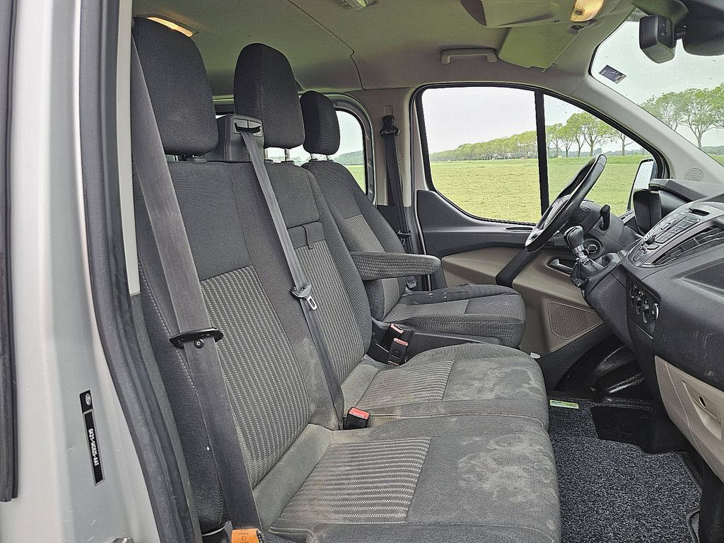 FORD TRANSIT CUSTOM dubbel cabine euro6