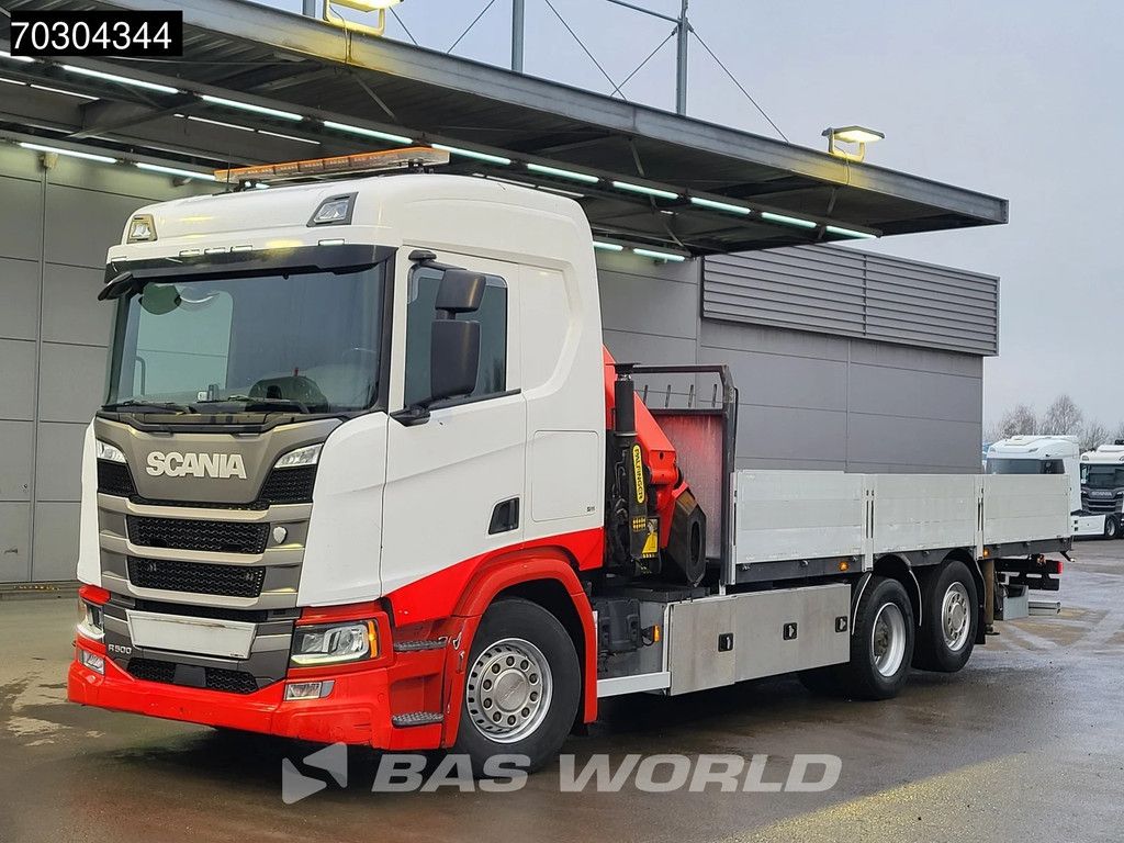 Scania R500 6X2 Palfinger PK34002 SH 8x Extensions Lift+ Steering Axle Euro 6