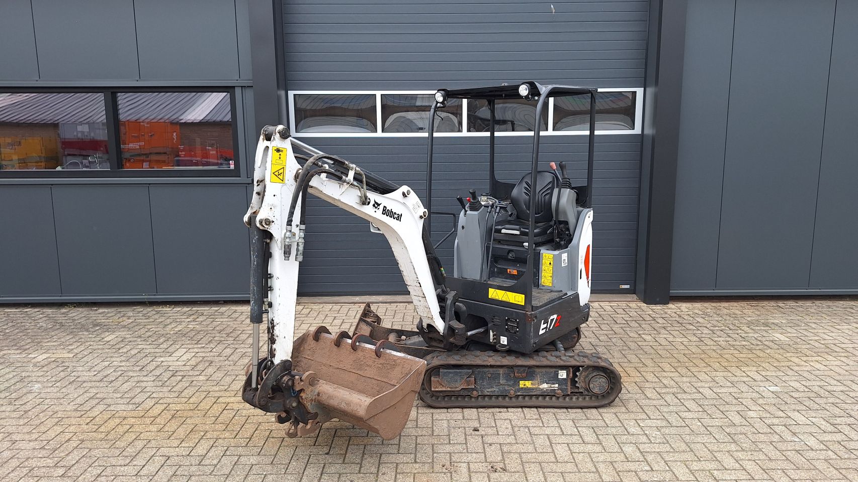 Bobcat E17 Sloop/Sorteerfunctie Hydr.snelwissel(2019)