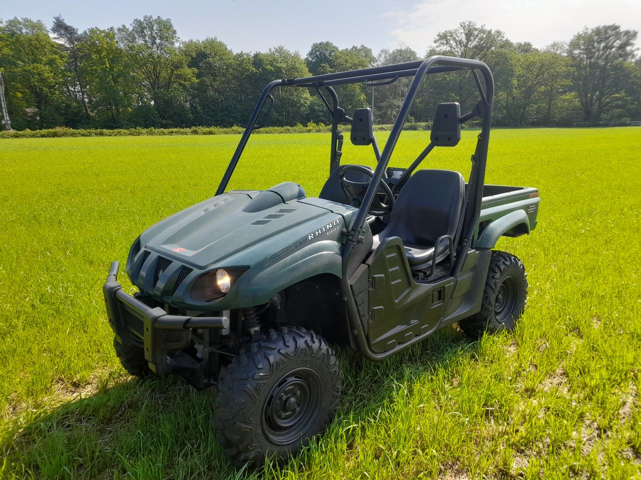 Yamaha Rhino met landbouwkenteken gator buggy quad