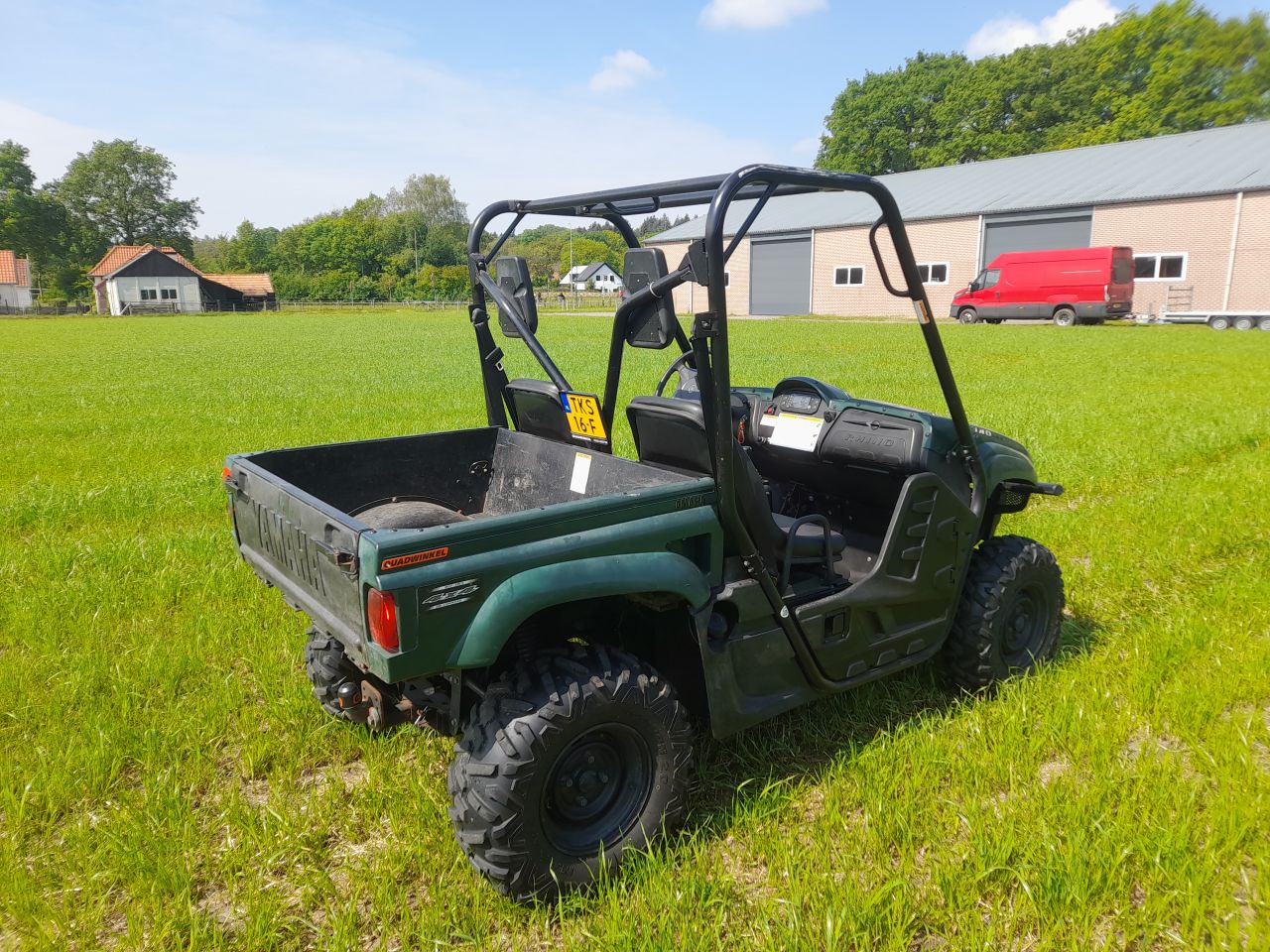 Yamaha Rhino met landbouwkenteken gator buggy quad