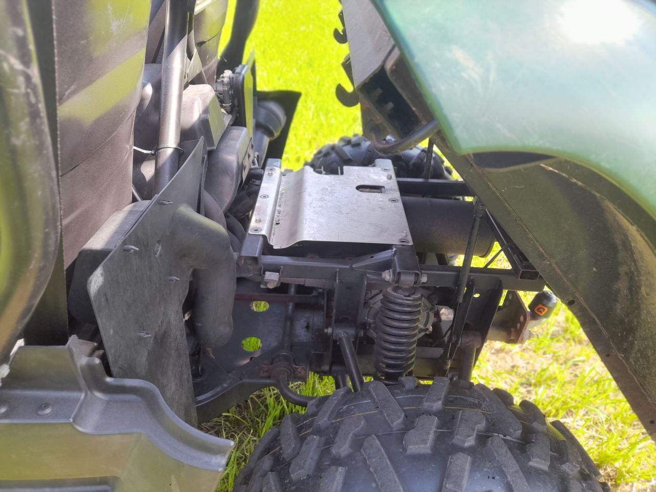 Yamaha Rhino met landbouwkenteken gator buggy quad