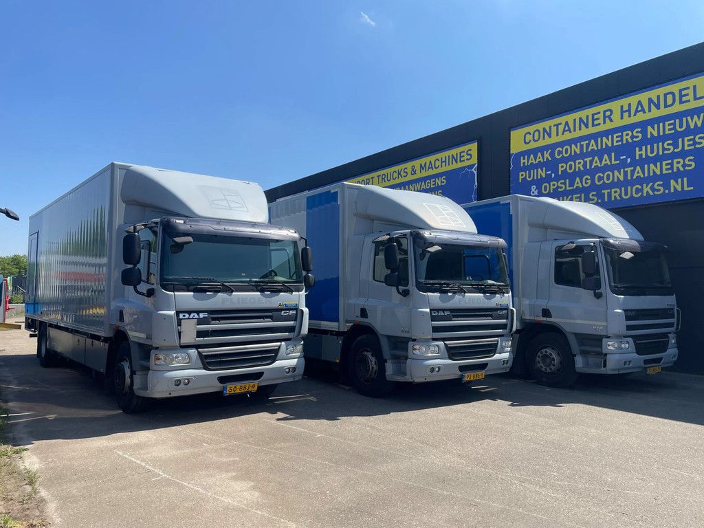 DAF CF 75 310 AluminiumBox met laadklep Euro 5 ! 3 x in Stock !!