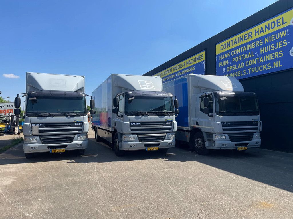DAF CF 75 310 AluminiumBox met laadklep Euro 5 ! 3 x in Stock !!