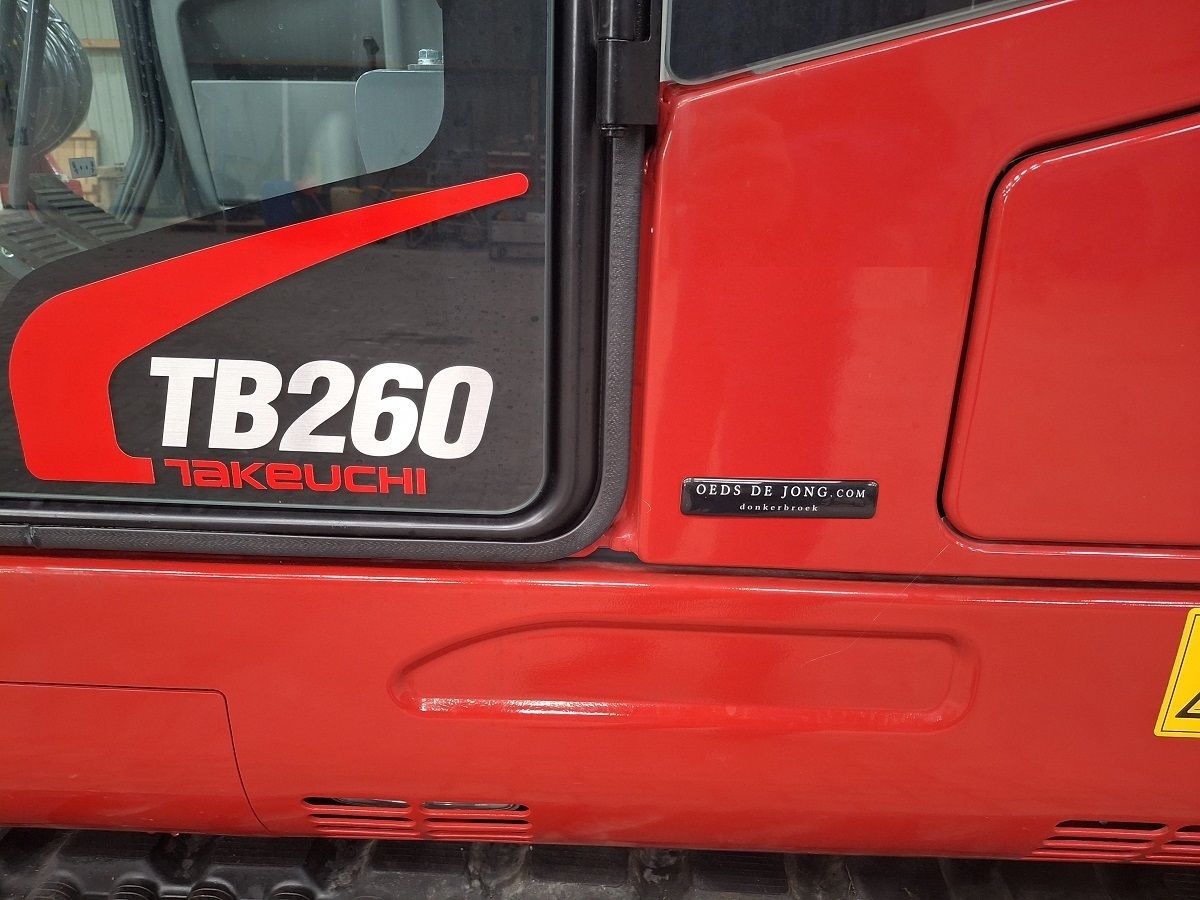 Takeuchi TB260, minigraver, minikraan, BJ2026, Nieuw!