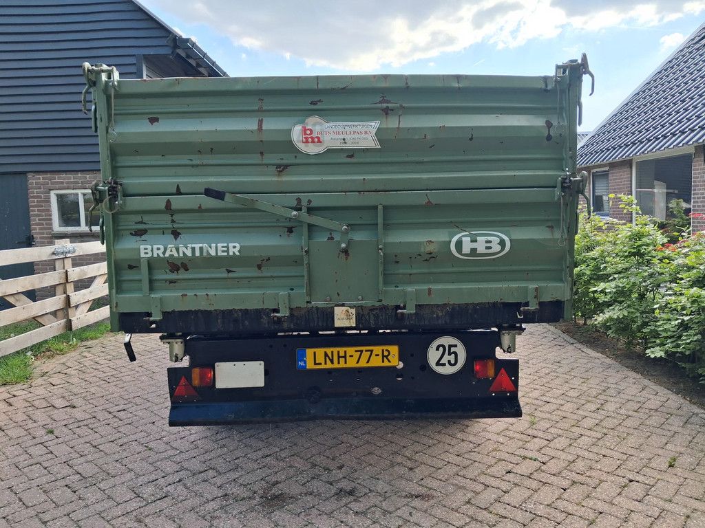 Brantner E 8041 E6040 3zijdige kipper/bakkenwagen