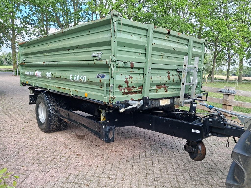 Brantner E 8041 E6040 3zijdige kipper/bakkenwagen