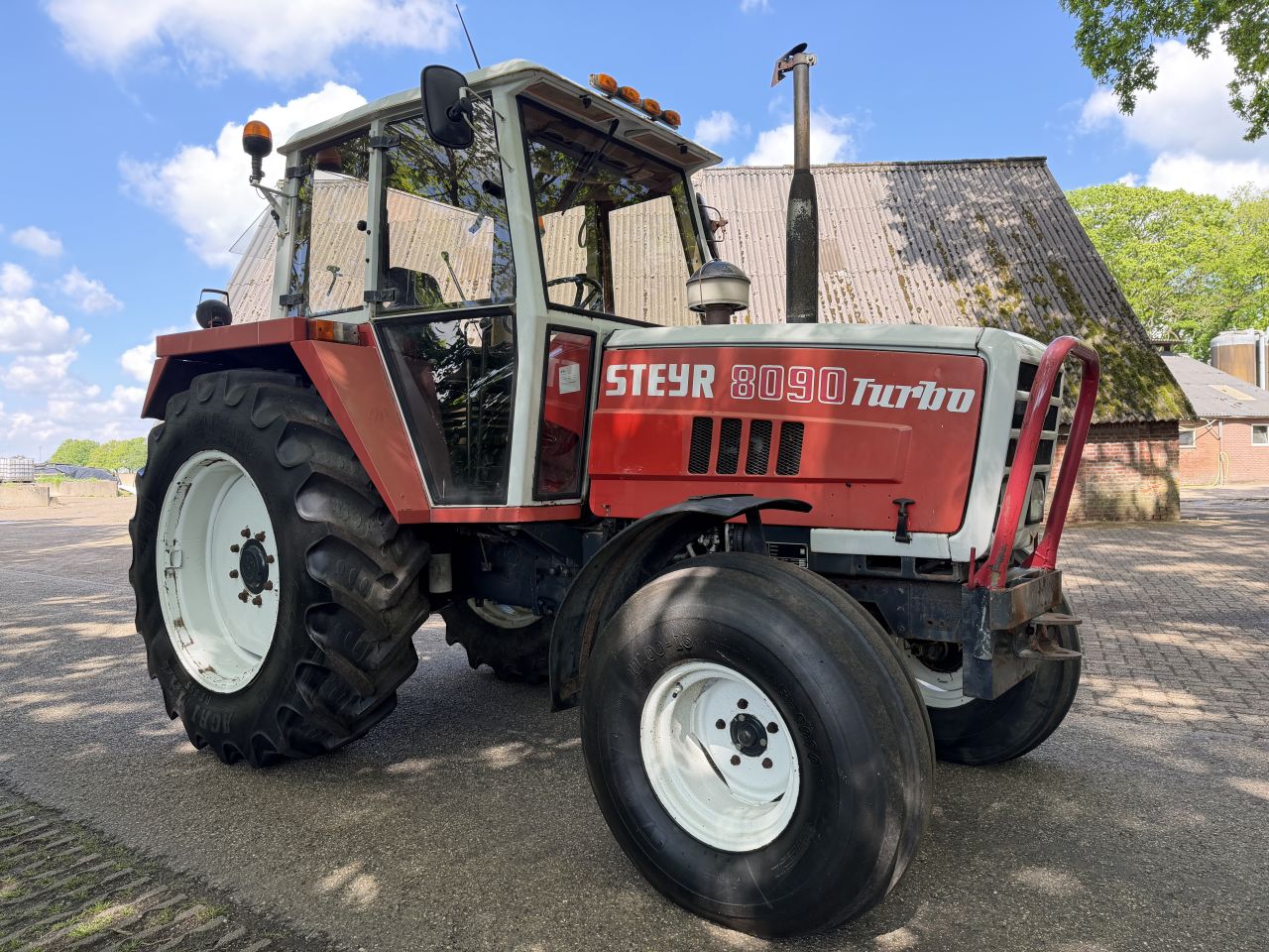 Steyr 8090 40 KMH!