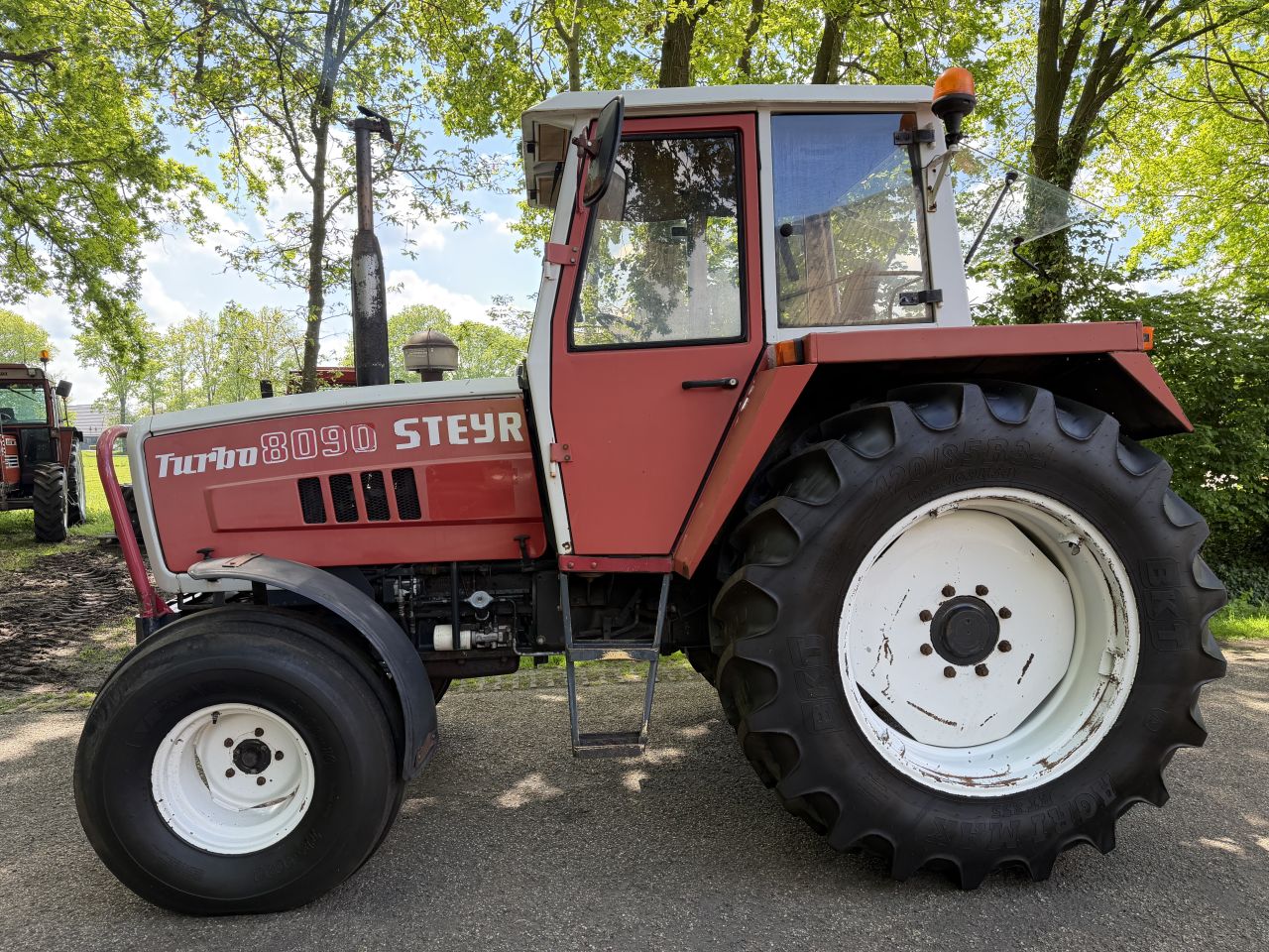 Steyr 8090 40 KMH!
