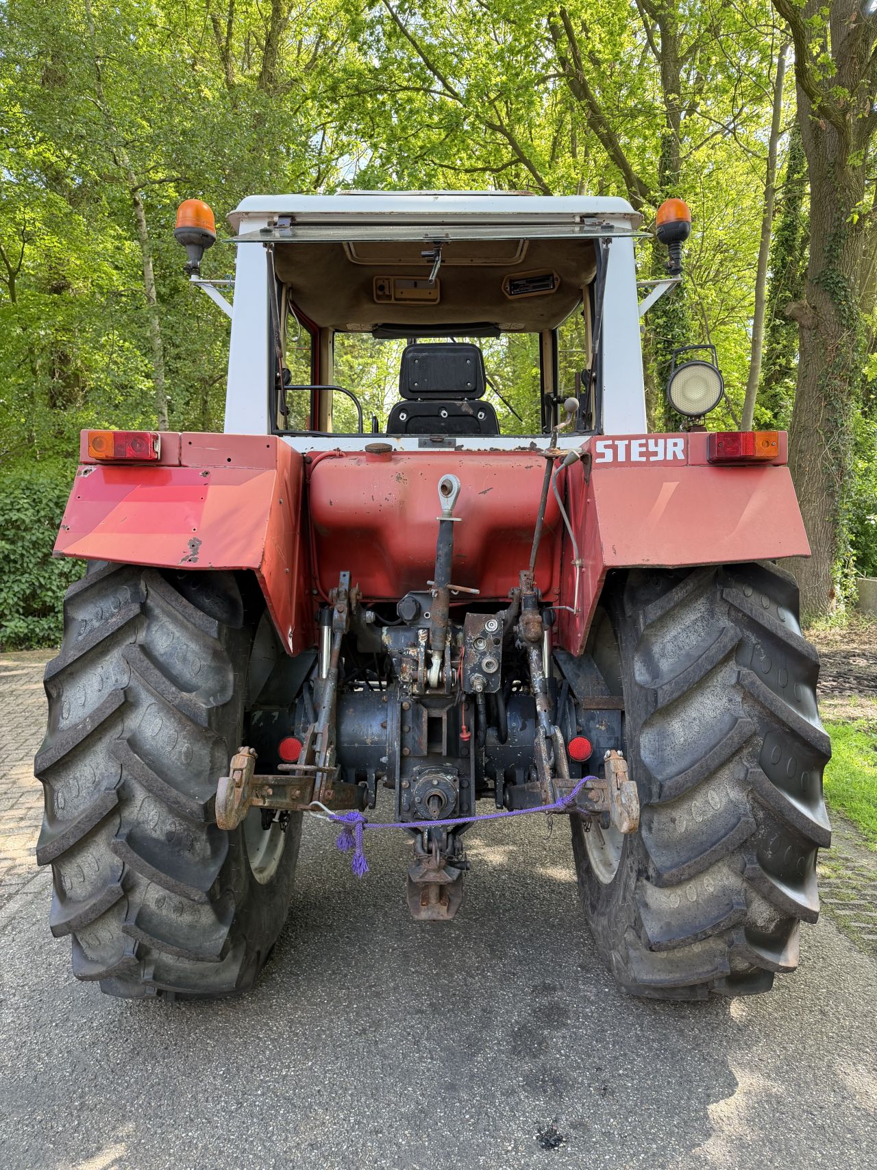 Steyr 8090 40 KMH!
