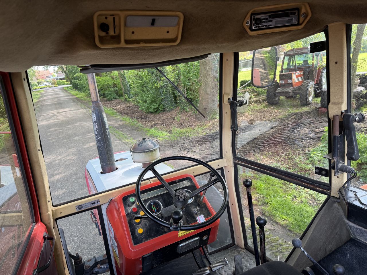 Steyr 8090 40 KMH!