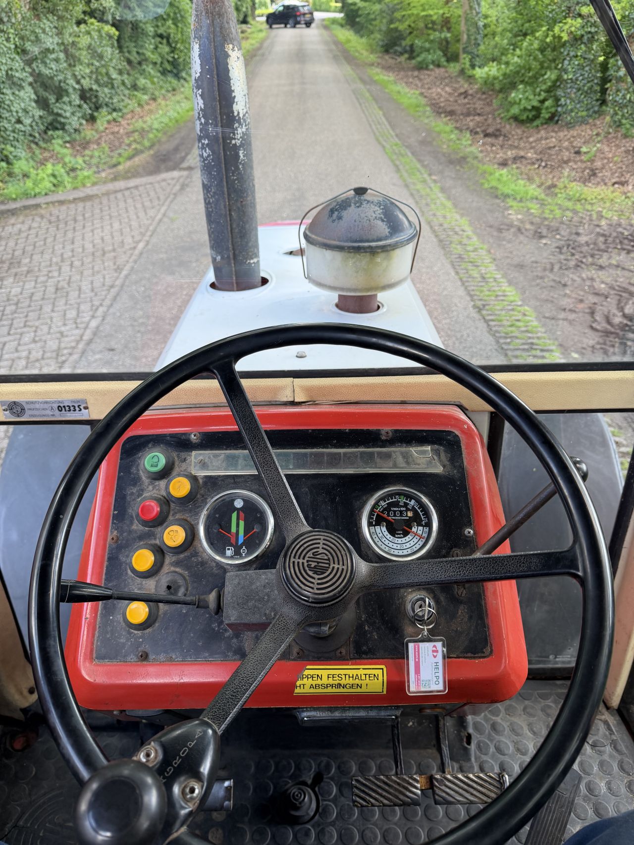 Steyr 8090 40 KMH!