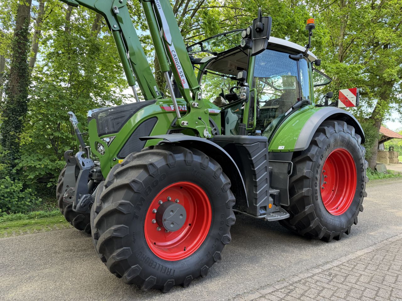 Fendt 724 Gen 6 met frontlader
