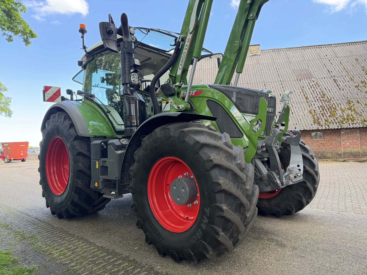 Fendt 724 Gen 6 met frontlader