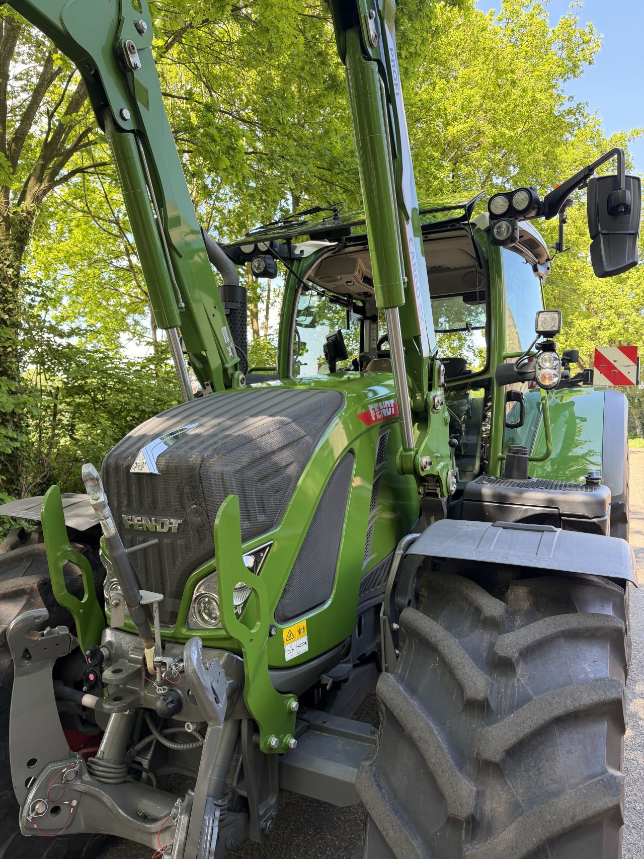 Fendt 724 Gen 6 met frontlader