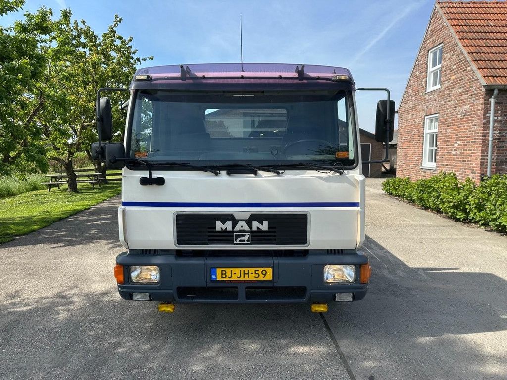 MAN L33 8-163 / NL TRUCK / EURO 2 / 7.5T / ALUMINUM LOADING BARS / MANUAL / AT1023