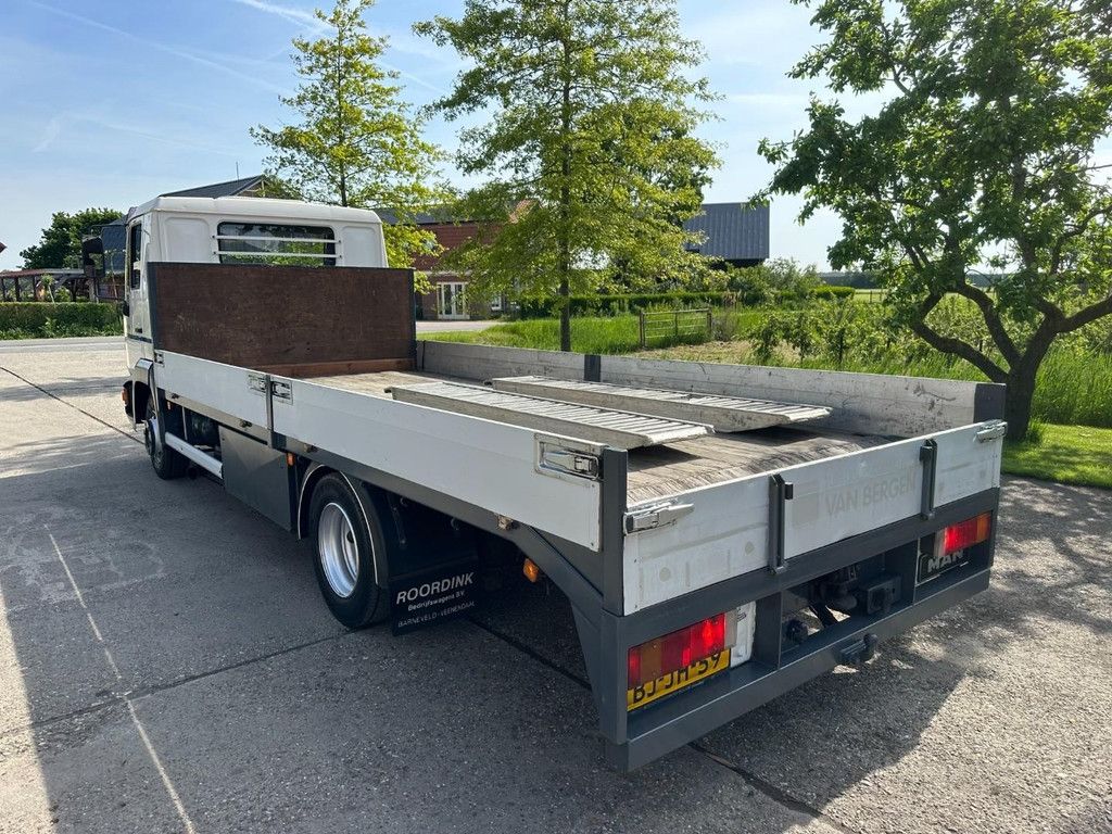 MAN L33 8-163 / NL TRUCK / EURO 2 / 7.5T / ALUMINUM LOADING BARS / MANUAL / AT1023