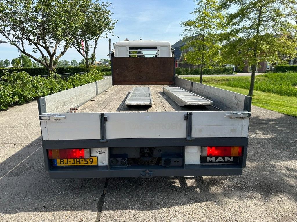 MAN L33 8-163 / NL TRUCK / EURO 2 / 7.5T / ALUMINUM LOADING BARS / MANUAL / AT1023