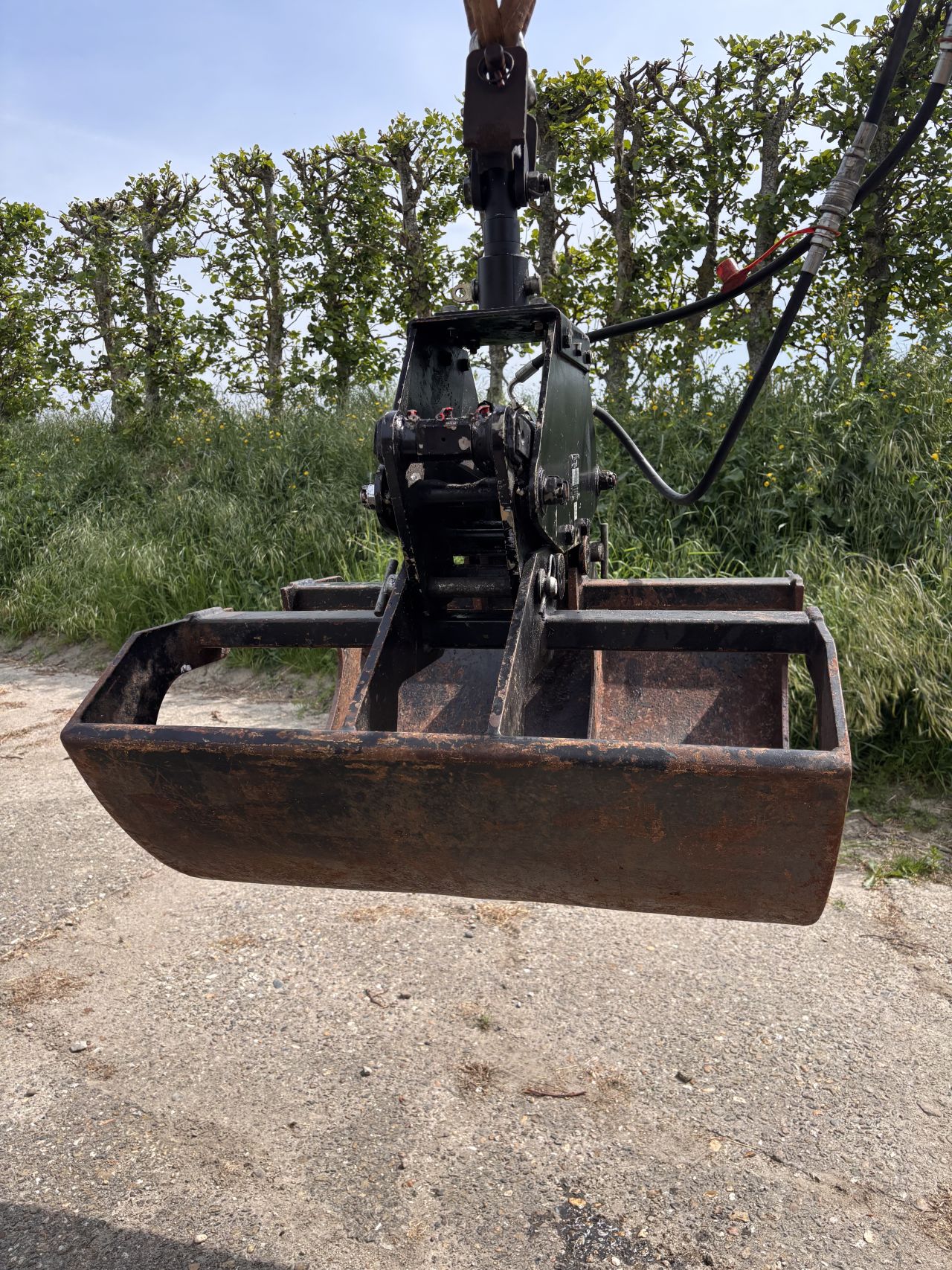 Sorteergrijper 82 cm breed - max opening 165 cm - in nette staat