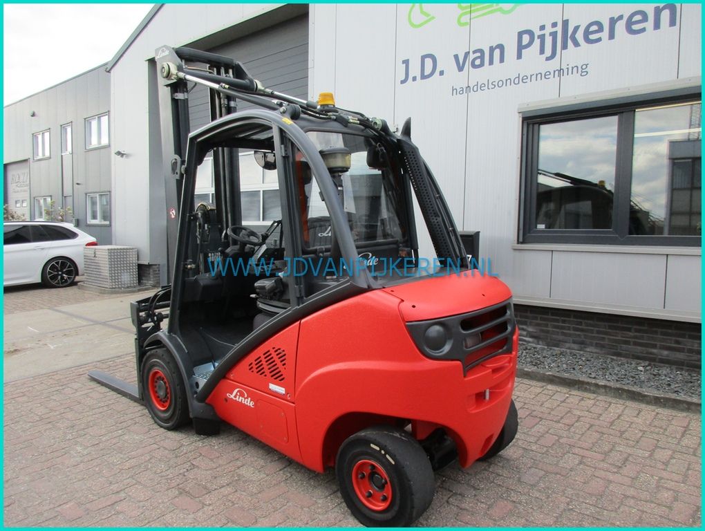Linde H35D-01 diesel+triplex6.4m+sideshift+vorkversteller+cabine