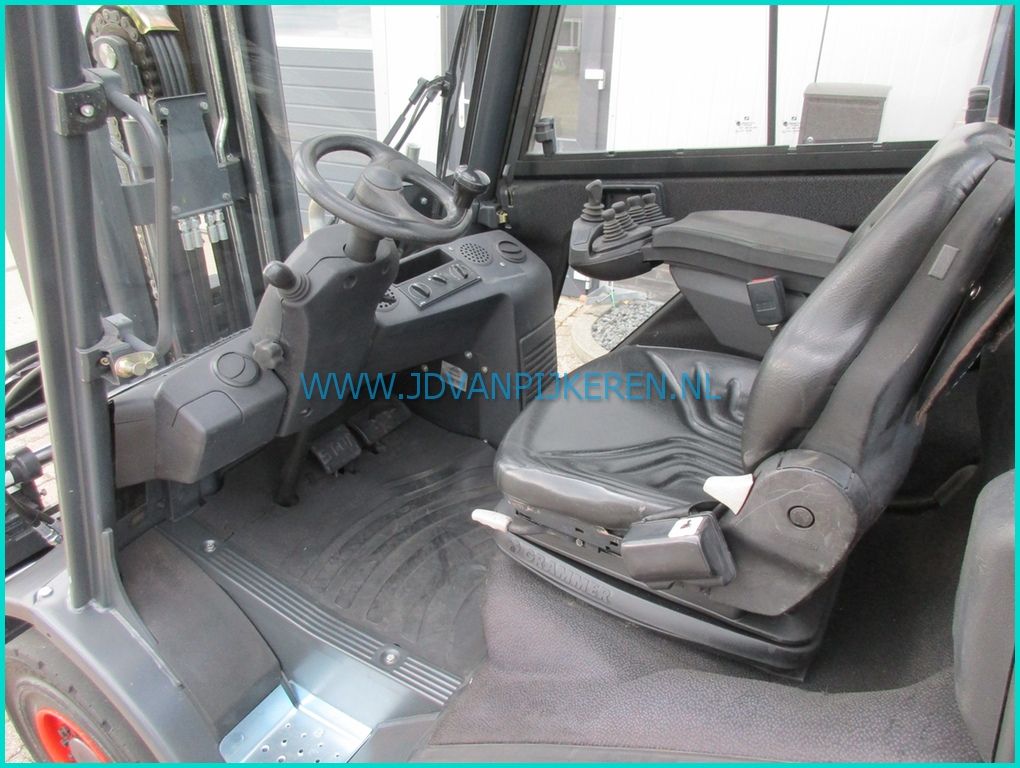 Linde H35D-01 diesel+triplex6.4m+sideshift+vorkversteller+cabine