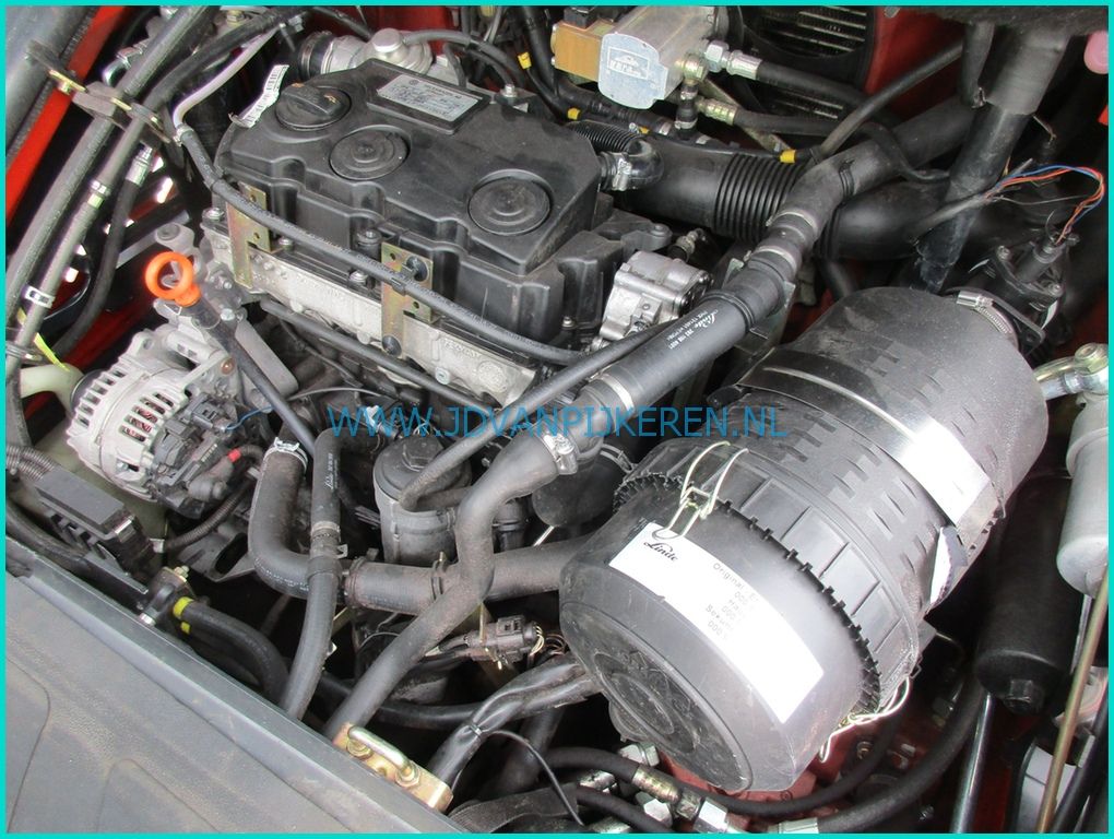 Linde H35D-01 diesel+triplex6.4m+sideshift+vorkversteller+cabine