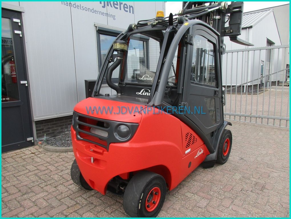 Linde H35D-01 diesel+triplex6.4m+sideshift+vorkversteller+cabine