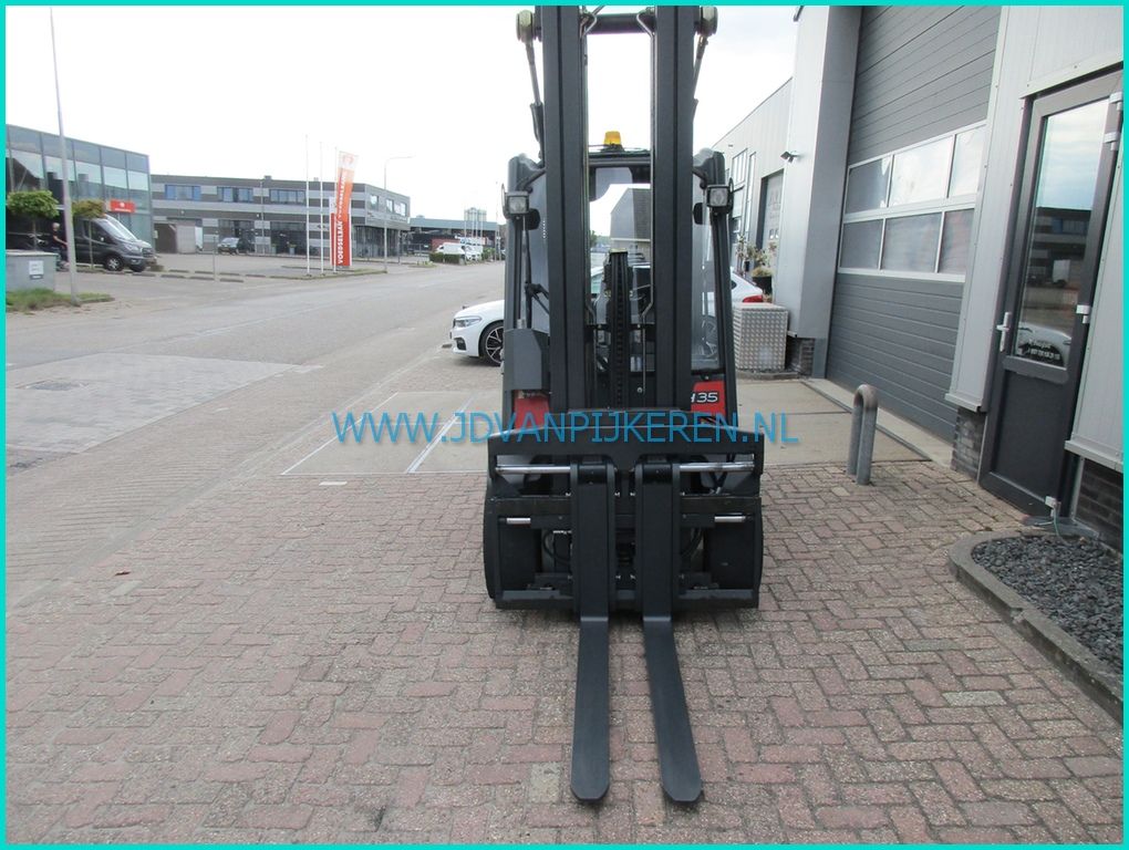Linde H35D-01 diesel+triplex6.4m+sideshift+vorkversteller+cabine