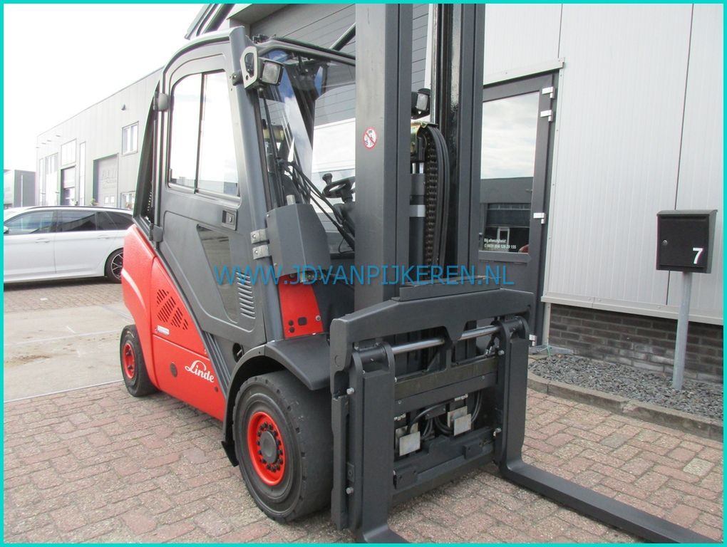 Linde H35D-01 diesel+triplex6.4m+sideshift+vorkversteller+cabine
