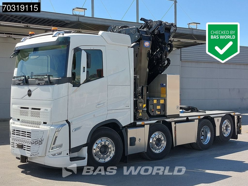 Volvo FH 500 8X2 NEW! HMF9520 K6 + JIB K6 Crane Kran + fifth wheel VEB+