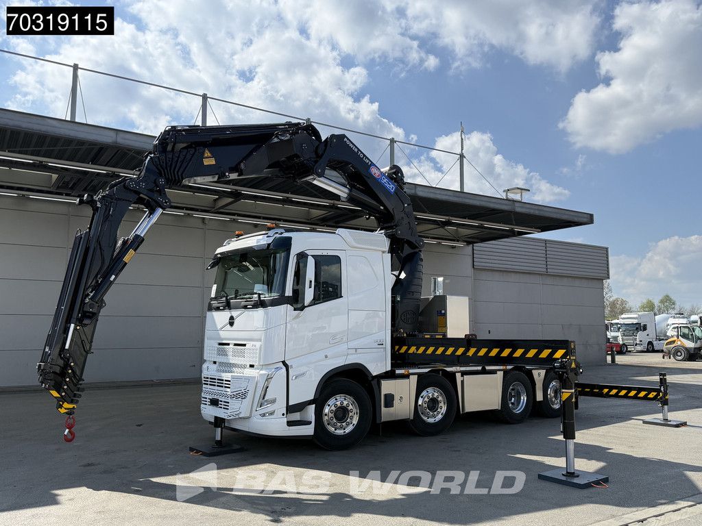 Volvo FH 500 8X2 NEW! HMF9520 K6 + JIB K6 Crane Kran + fifth wheel VEB+