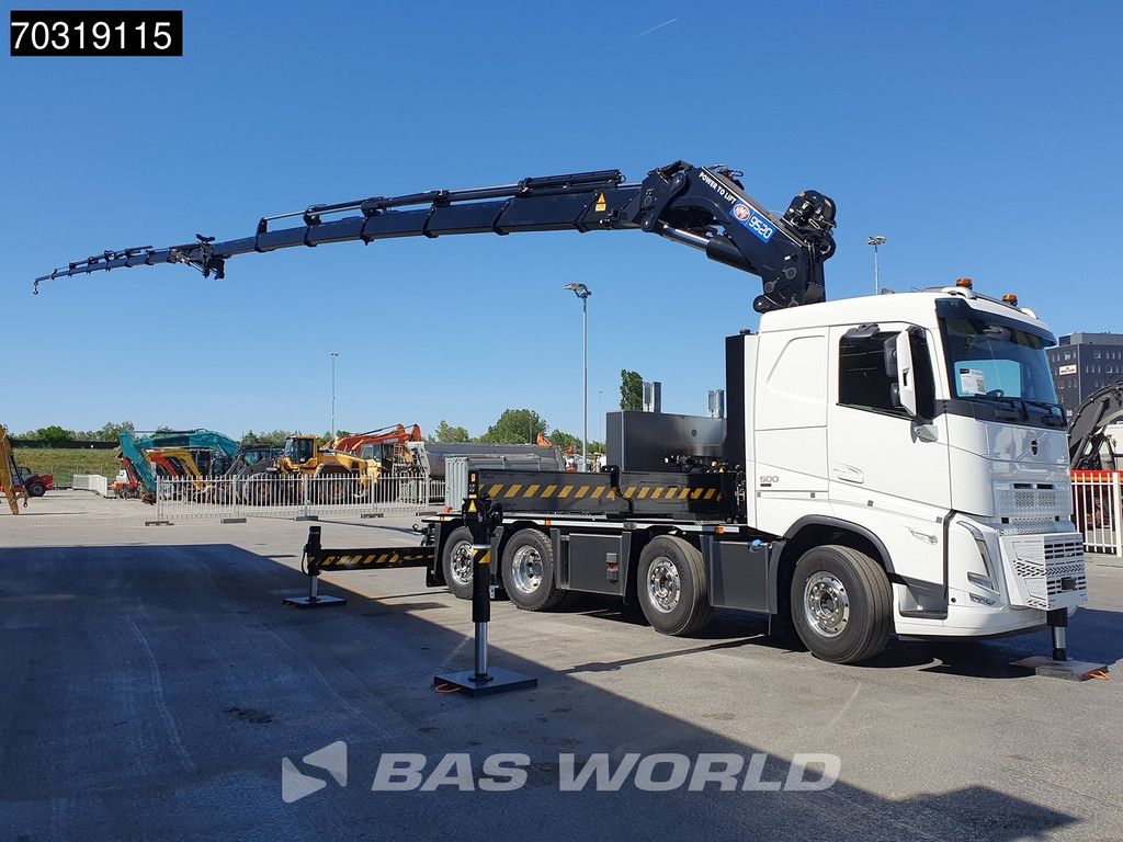 Volvo FH 500 8X2 NEW! HMF9520 K6 + JIB K6 Crane Kran + fifth wheel VEB+