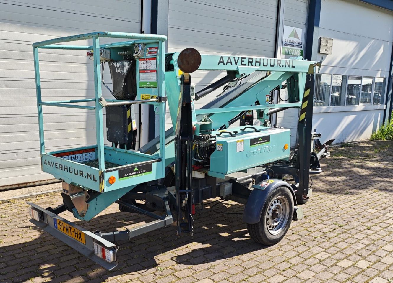 Aanhangerhoogwerker Niftylift 120TET