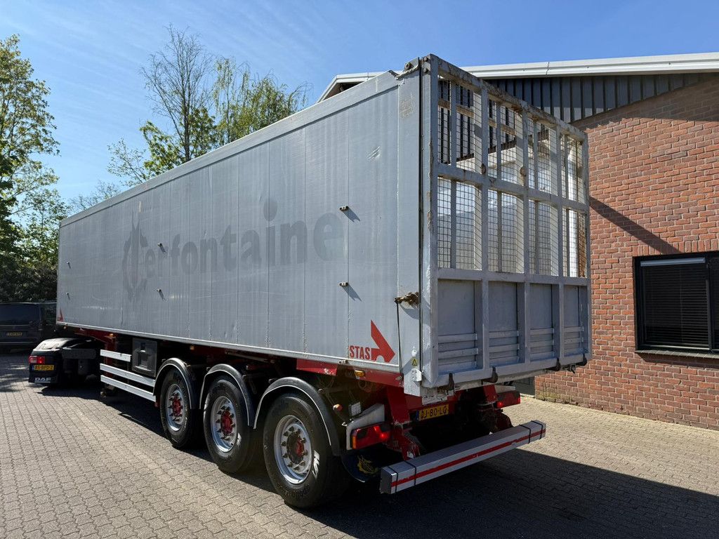 Stas SA339K 58m3 Liftas Klep/deuren! MB Schijfremmen NL Trailer APK/TUV 09-2026