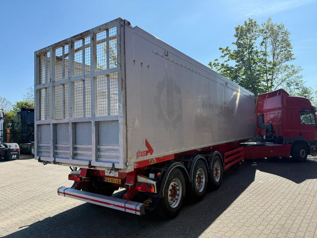 Stas SA339K 58m3 Liftas Klep/deuren! MB Schijfremmen NL Trailer APK/TUV 09-2026