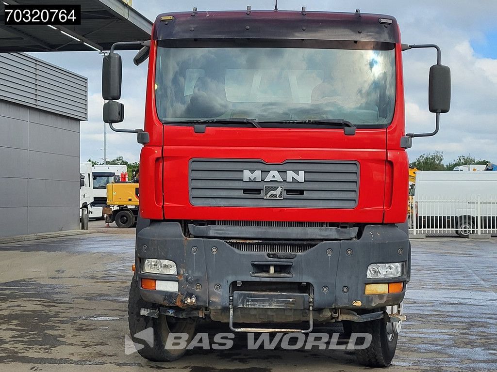 MAN TGA 35.D28 8X4 15m3 tipper Steel suspension Big-Axle Manual Euro 2