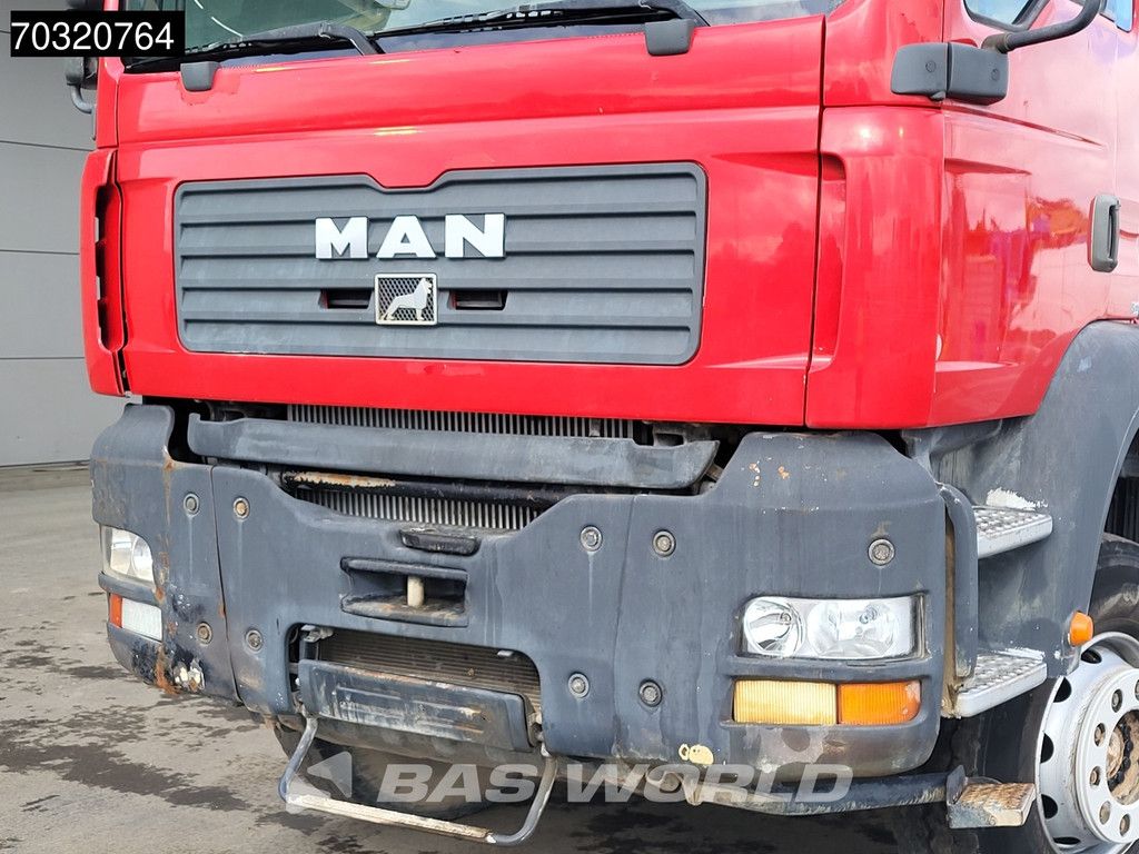 MAN TGA 35.D28 8X4 15m3 tipper Steel suspension Big-Axle Manual Euro 2