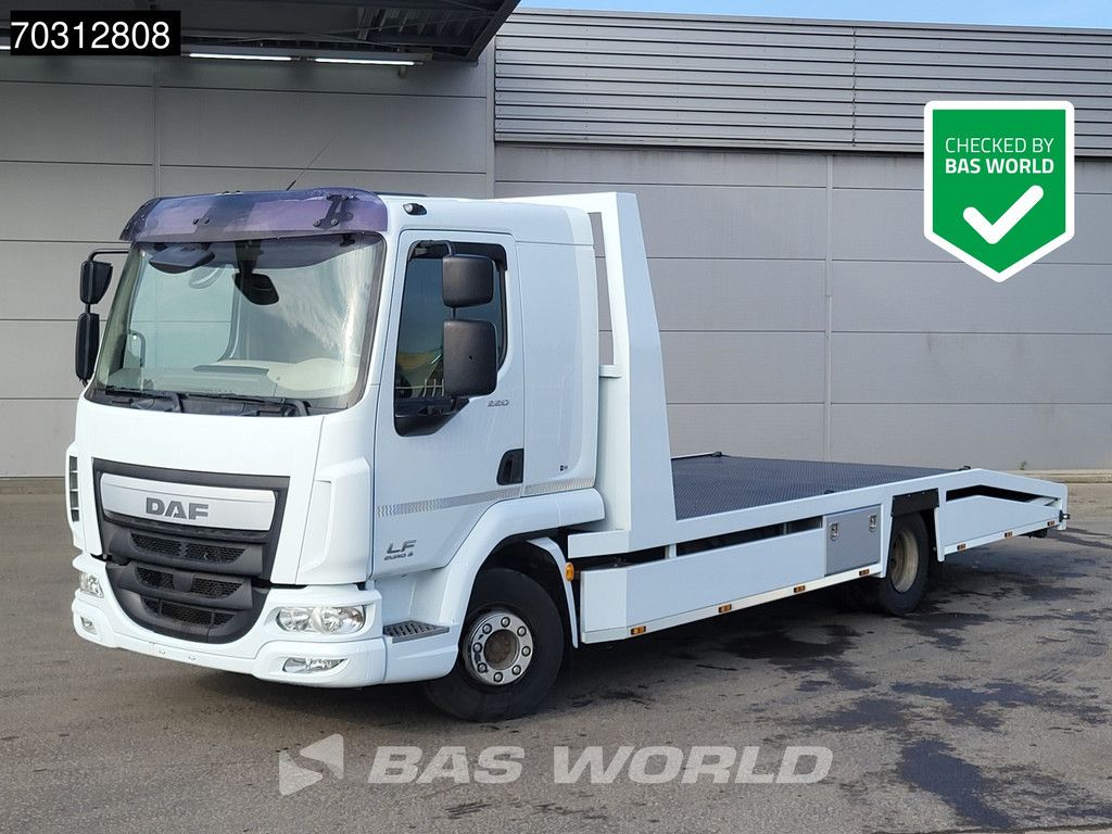 DAF LF LF 220 4X2 12 tons Machine transporter Winch Ramps Manual Euro 6