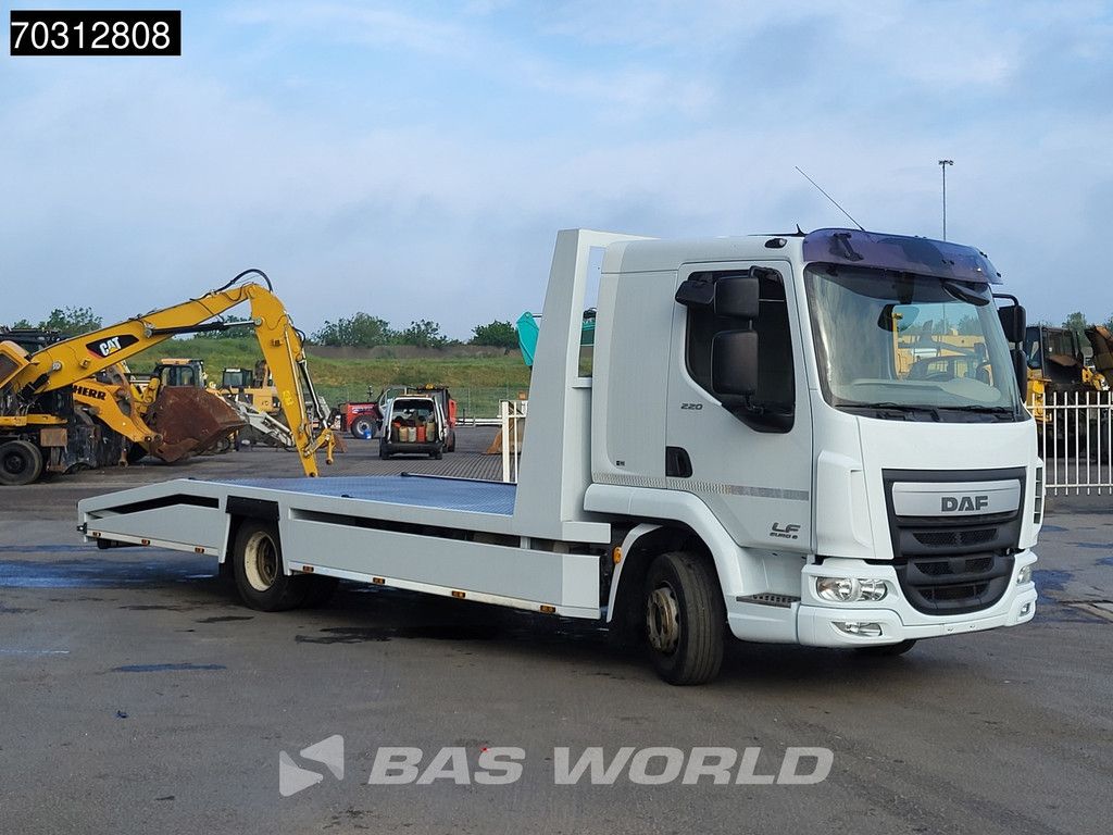DAF LF LF 220 4X2 12 tons Machine transporter Winch Ramps Manual Euro 6