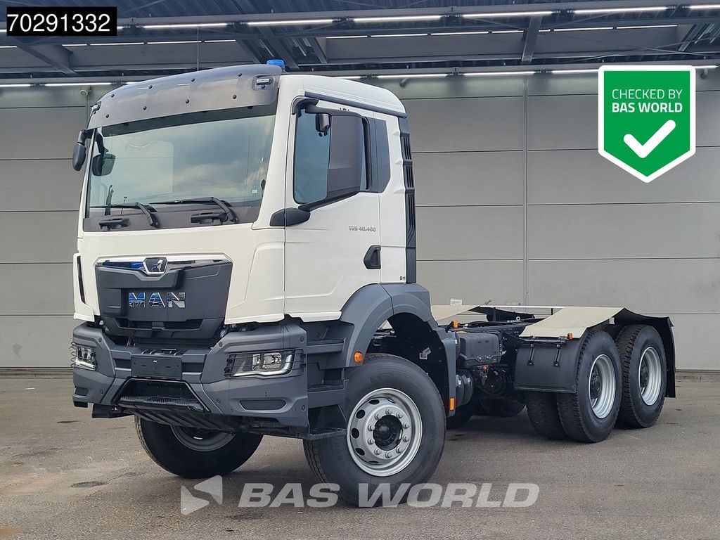 MAN TGS 40.400 6X4 NEW CHASSIS! Steelsuspension Big-Axle Automatic Euro 2