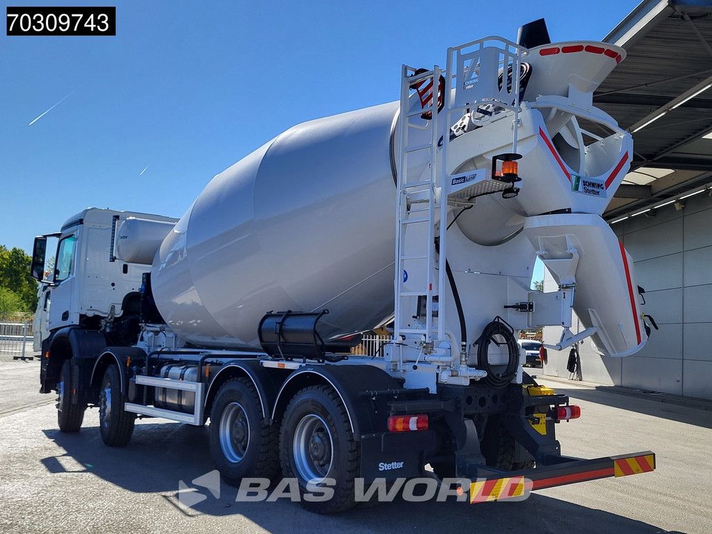 Mercedes Arocs 4142 8X4 NEW! 12m3 Stetter Mixer Steelsuspension Automatic Big-Axle Euro 6