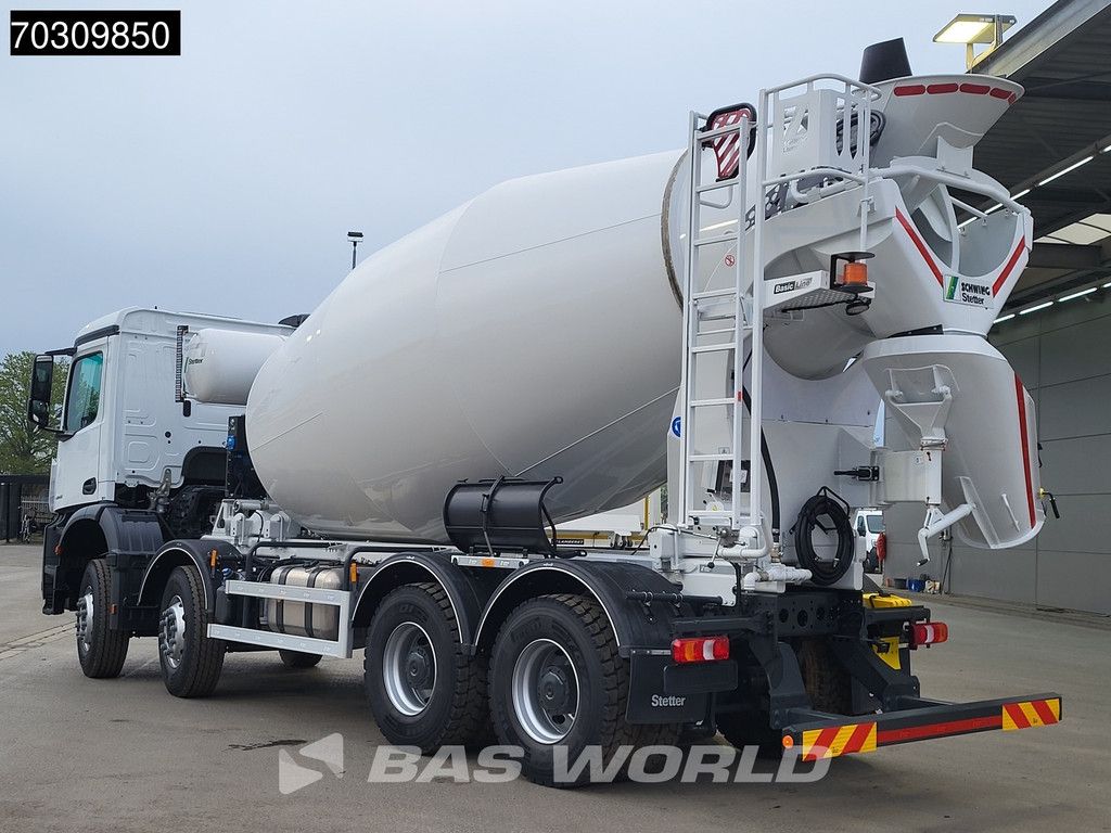 Mercedes Arocs 4142 8X4 NEW! 12m3 Stetter Mixer Steelsuspension Automatic Big-Axle Euro 6