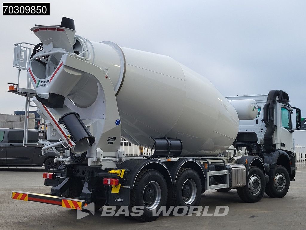 Mercedes Arocs 4142 8X4 NEW! 12m3 Stetter Mixer Steelsuspension Automatic Big-Axle Euro 6