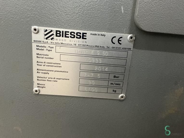 CNC Horizontal Machine centers Biesse ROVER C 9.50 2014