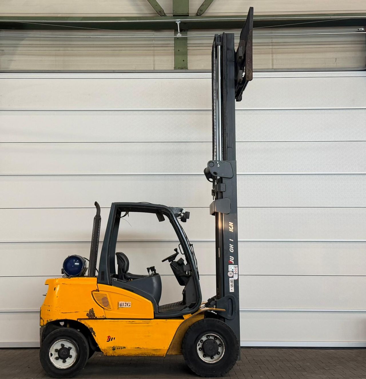 LPG Heftruck Jungheinrich TFG540, 4.000kg, MAAR 3.500 uur!